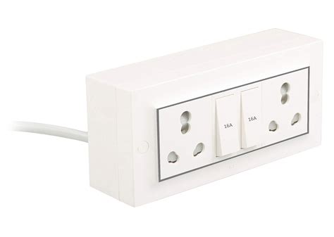 industrial electrical extension box|power extension board with switches.